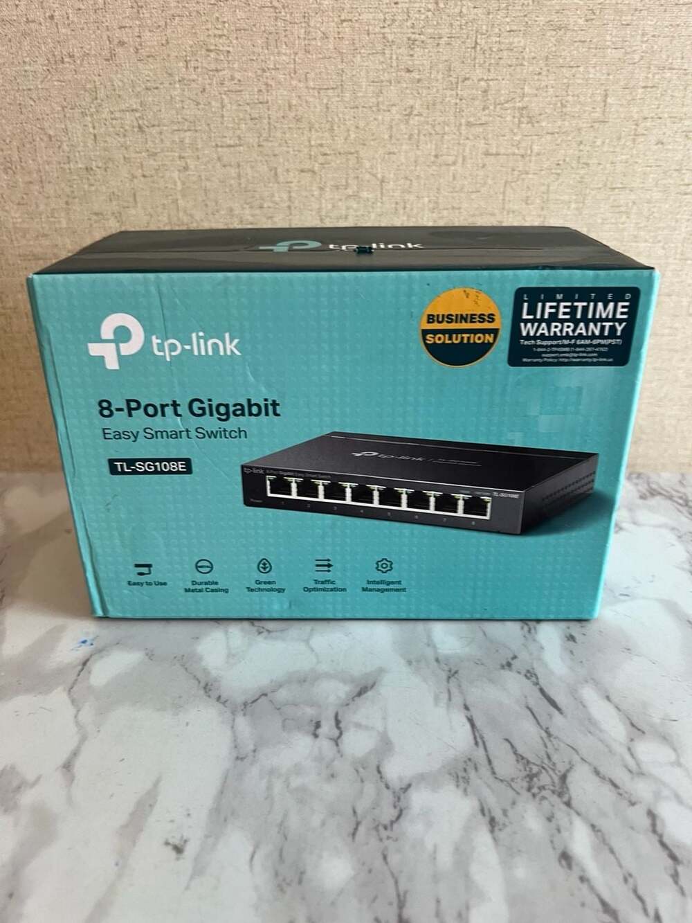 TP-Link TL-SG108E 8-Port Gigabit Easy Smart Switch